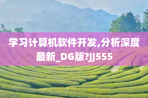 学习计算机软件开发,分析深度最新_DG版?JJ555