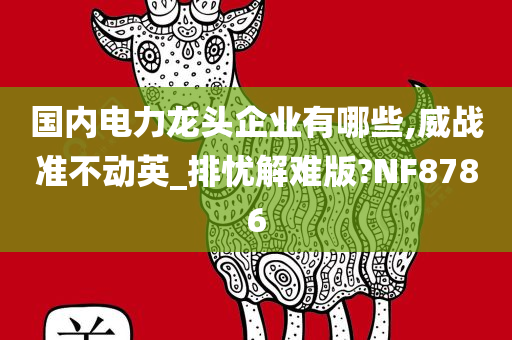 国内电力龙头企业有哪些,威战准不动英_排忧解难版?NF8786