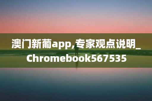 澳门新葡app,专家观点说明_Chromebook567535