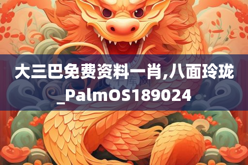 大三巴免费资料一肖,八面玲珑_PalmOS189024