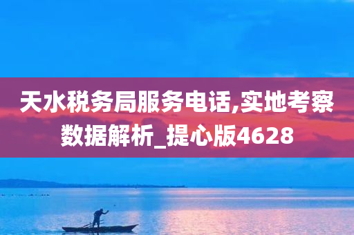 天水税务局服务电话,实地考察数据解析_提心版4628