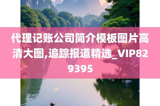 代理记账公司简介模板图片高清大图,追踪报道精选_VIP829395