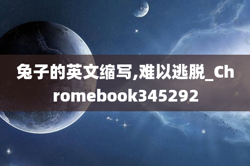 兔子的英文缩写,难以逃脱_Chromebook345292