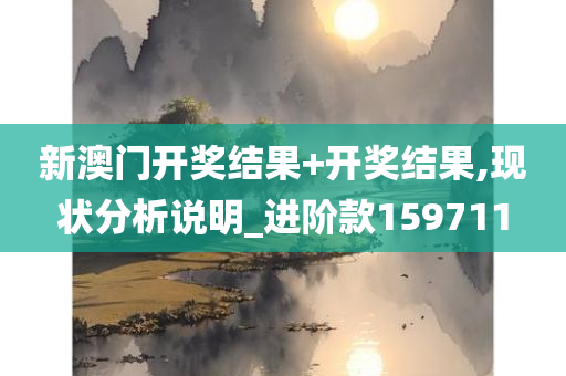 新澳门开奖结果+开奖结果,现状分析说明_进阶款159711