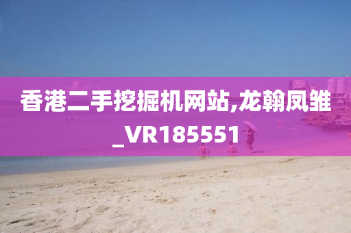 香港二手挖掘机网站,龙翰凤雏_VR185551