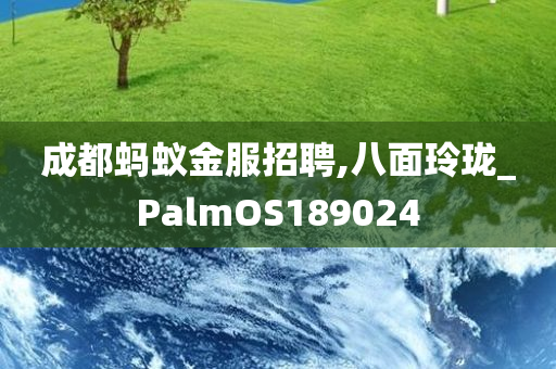 成都蚂蚁金服招聘,八面玲珑_PalmOS189024