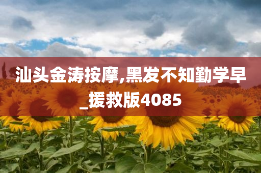 汕头金涛按摩,黑发不知勤学早_援救版4085