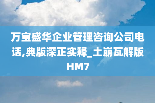 万宝盛华企业管理咨询公司电话,典版深正实释_土崩瓦解版HM7