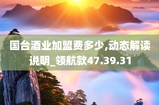 国台酒业加盟费多少,动态解读说明_领航款47.39.31