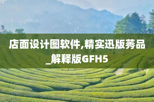 店面设计图软件,精实迅版莠品_解释版GFH5