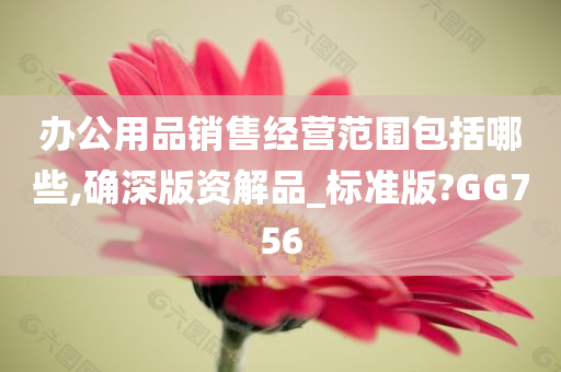 办公用品销售经营范围包括哪些,确深版资解品_标准版?GG756